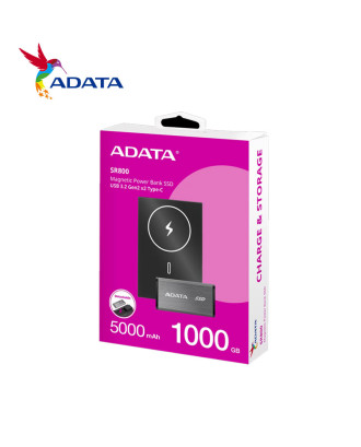 ADATA SR800MPB 1TB Magnetic Power Bank SSD ADATA SR800MPB 1TB Magnetic Power Bank SSD