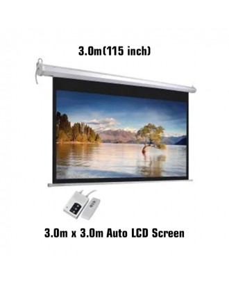 APOLLO AUTO Screen Electronic 3.05M (120inch)