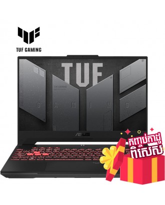 ASUS TUF Gaming A15 FA507NU-LP100W ( R5 7535HS / 16GB / SSD 512GB PCIE / RTX4050 6GB / 15.6"FHD,144Hz ) 