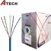 ATECH 0708 CAT6 BOX/305M NETWORK CABLE            ...