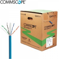 COMMSCOP UTP AMP CAT6 ORIGINAL 24AWG,SOL,XF,CM,BLU...