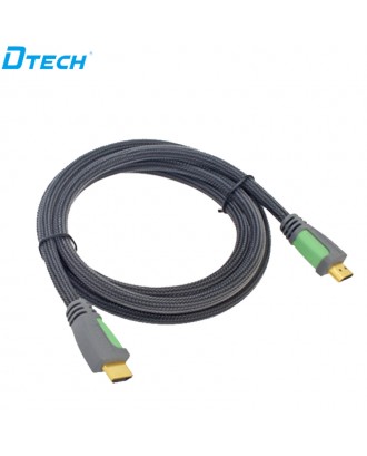  HDMI CABLE 1.8M HIGHT SPEED DTECH DT-6618