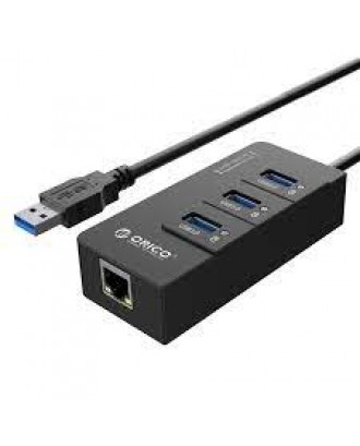ORICO HR01 U3 USB3.0 Hub + Gigabit Ethernet Adapter