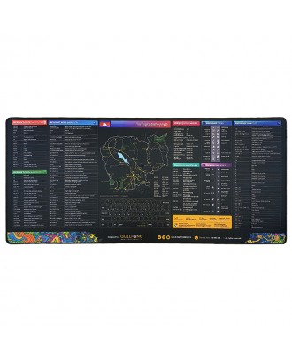 Mouse Pad Extra Large Gold One