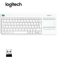 Logitech K400 Plus Wireless Touch Keyboard...