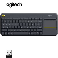 Logitech K400 Plus Wireless Touch Keyboard...