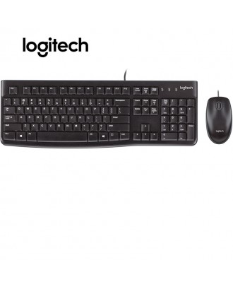 Logitech MK120 Corded Keyboard and Mouse Combo