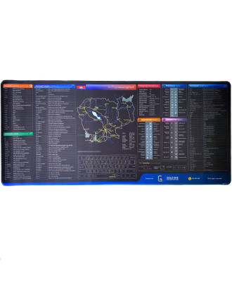 Mouse Pad Extra Large Gold One