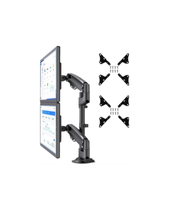 Monitor Bracket NB H180 Double Monitor 17" - 27"