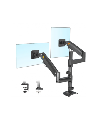 Monitor Bracket NB H180 Double Monitor 17" - 27"