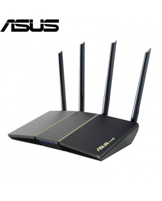 ASUS RT-AX57 AX3000 Dual Band WiFi 6 Extendable Router, Built-in VPN, AiMesh Compatible, Gaming & Streaming