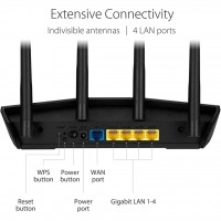 Asus RT-AX1800HP AX1800 Dual Band WiFi 6 (802.11ax...
