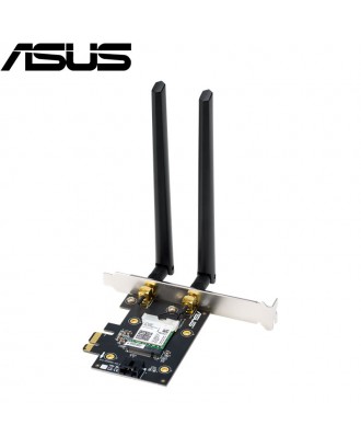 ASUS PCE-AX3000 PCIe Dual-Band Wi-Fi 6 Bluetooth 5.0 MU-MIMO