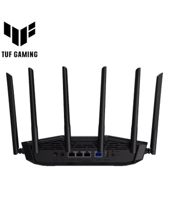 ASUS TUF Gaming BE6500 Dual Band WiFi 7 Extendable Gaming Router