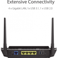Asus RT-AX56U AX1800 Dual Band WiFi 6 Router ...