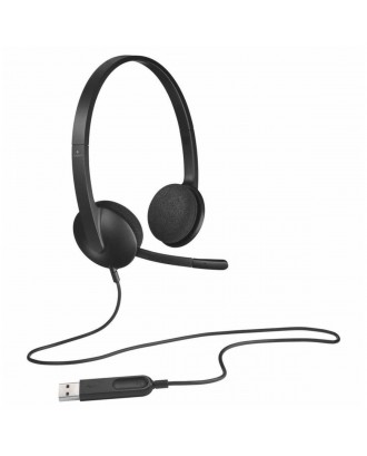 LOGITECH H340 USB PC HEADSET WITH NOISE-CANCELLING MIC