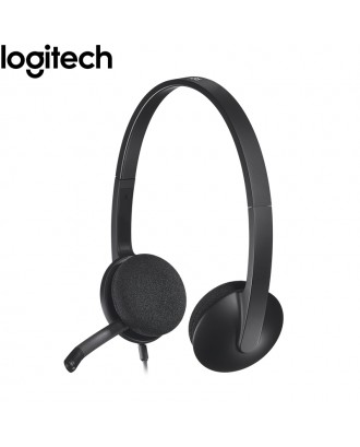LOGITECH H340 USB PC HEADSET WITH NOISE-CANCELLING MIC