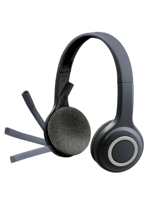 LOGITECH H600 WIRELESS HEADSET WITH NOISE-CANCELLING MIC