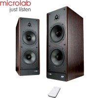 MICROLAB SOLO 7C WOODEN WITH REMOTE CONTROL SPEAKE...