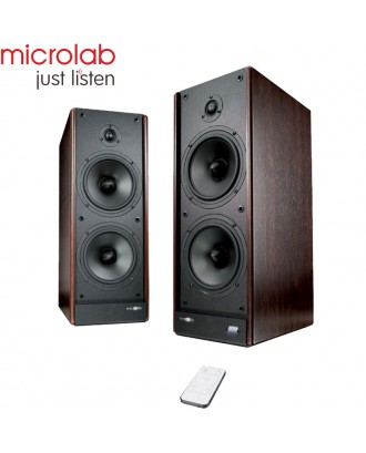 MICROLAB SOLO 7C WOODEN WITH REMOTE CONTROL SPEAKER
