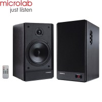 MICROLAB SOLO 6C WOODEN WITH REMOTE CONTROL SPEAKE...