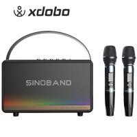 Xdobo Mirage 130W Portable Karaoke Speaker (Dual M...
