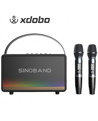 Xdobo Mirage 130W Portable Karaoke Speaker (Dual Micrphone)