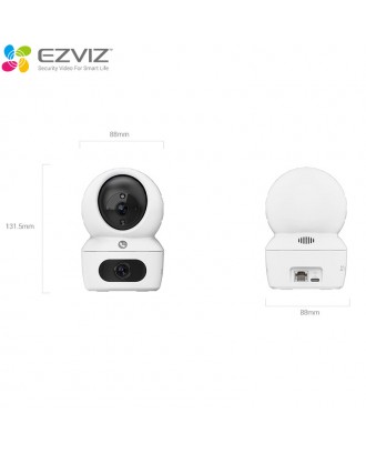 EZVIZ H7c 2K Dual-Lens Pan & Tilt Wi-Fi Camera