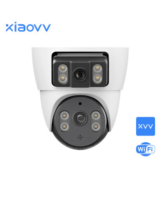 Xiaovv BQ3 2.0+2.0MP Dual Lens Smart WI-FI CAMERA (Free Memory 32G)