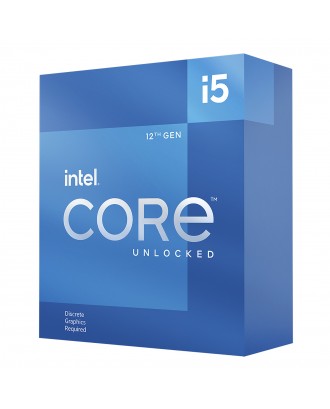 Intel Core i5 12600KF ( 10cores / 16 threads / 20MBCache, 4.9 GHz)