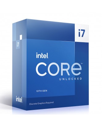 Intel Core i7 13700F (16cores / 24 threads / 12MBCache, 5.2 GHz)