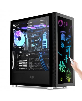darkFlash DK210 Graffiti ( Support ATX MB / Front Glass Drawing able   / Tempered Glass ) 