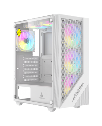 Acegeek K445 White ( Support ATX MB / 1xUSB 3.0 ) 