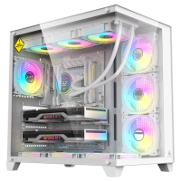 Acegeek Mercury R425 White ( Support ATX MB / 1xUS...