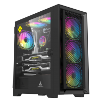 Acegeek Tempest A370 Black ( Support ATX MB / 1xUS...