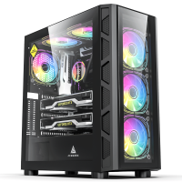 Acegeek Warrior A380 Glass ( Support ATX MB / 1xUS...
