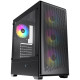  Acegeek Qube ( Support ATX MB / 1xUSB 3.0 / Included ARGB Fan Sync 4 Fans  12cm ) 