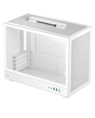 Case Deepcool CH160 Plus White ( M-ATX & Mini iTX MB / Supported Liquid Cooler 240mm ) Case Deepcool CH160 Plus White ( M-ATX & Mini iTX MB / Supported Liquid Cooler 240mm )