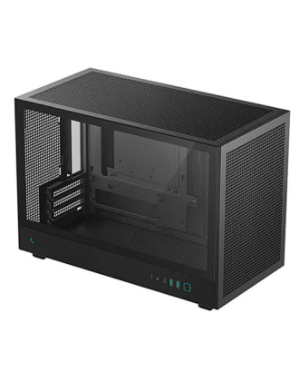 Case Deepcool CH260 Black ( M-ATX  Case / Supported Liquid 360mm / Type-C ) 