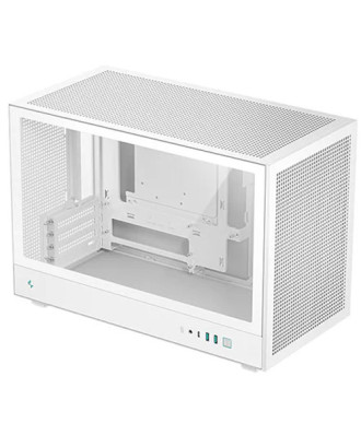 Case Deepcool CH260 White ( M-ATX  Case / Supported Liquid 360mm / Type-C ) 