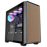 Case darkFlash DS900WD Wood Front ( Support ATX MB...