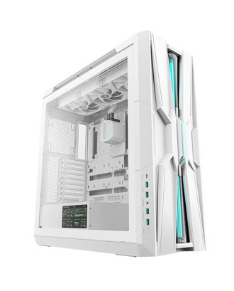 Case Deepcool GENOME III White (ATX  Case/  Included Liquid Cooler 360mm / Built in 5.5" LCD for a personalized touch  ) 