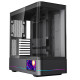 Case Jungle Leopard AC02 Black ( Support ATX MB / USB-C / Included LCD 5.5"  ) 