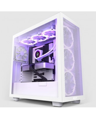 NZXT H7 Flow ( Support EATX MB / USB Type C / Tempered Glass ) 