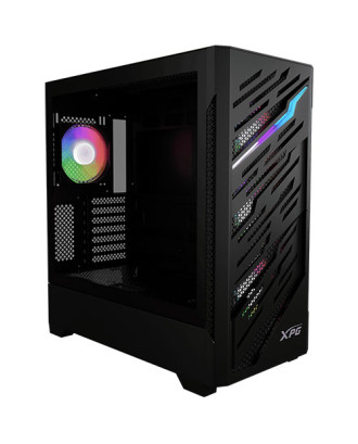 XPG Case STARKER AIR BTF Black ( Support EATX MB / USB 3.0 / Tempered Glass / USB-C / Included 4ARGB Fans  ) 