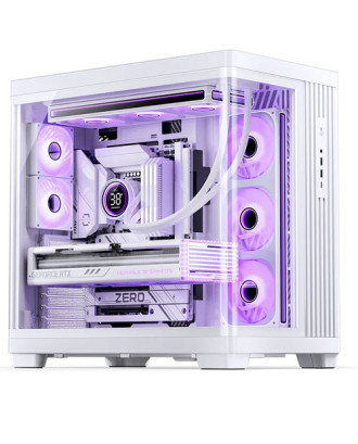Jonsbo TK-4 White (  USB-C / Curved Glass  ) 