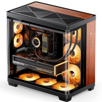 Jonsbo TK-4 WOOD (  USB-C / Curved Glass  ) ...