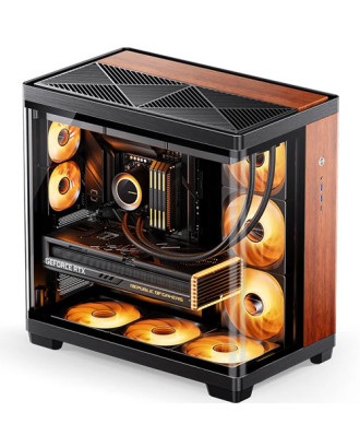 Jonsbo TK-4 WOOD (  USB-C / Curved Glass  ) 