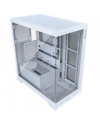 XPG Case INVADER X MTWOF White ( Support ATX MB / USB 3.0 / Tempered Glass / USB-C ) 