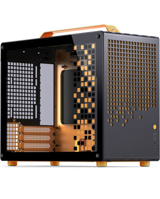 Case Jonsbo Z20 Orange/Black ( Premium M-ATX Case ) 